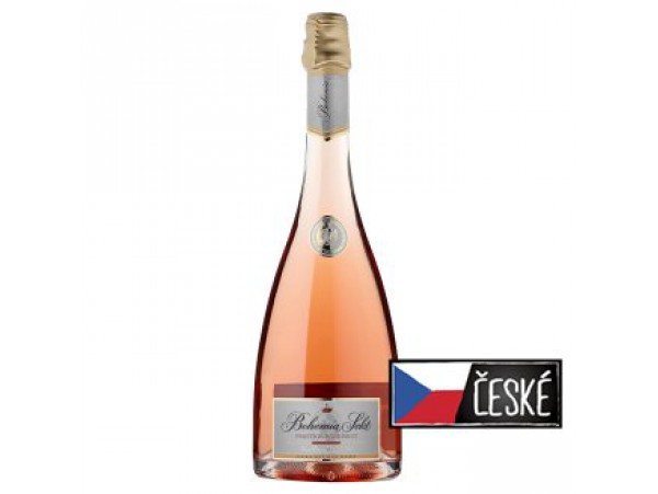 Bohemia Sekt Prestige Rose brut розовое игристое вино 0,75 л